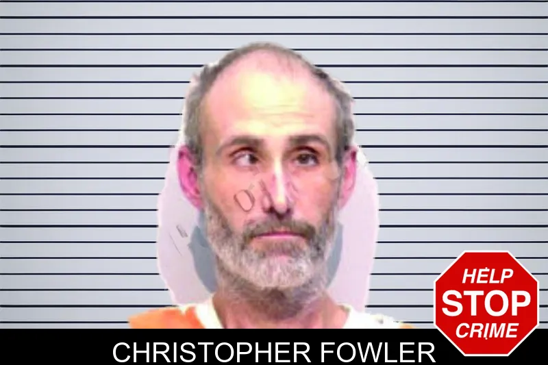 Christopher Fowler mugshot