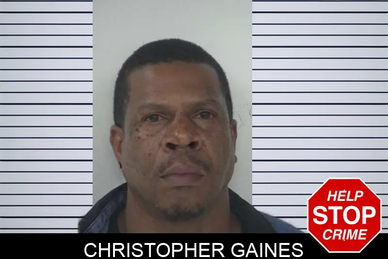 Christopher Gaines mugshot