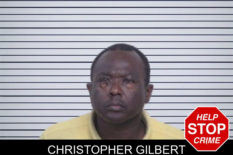 Christopher Gilbert mugshot