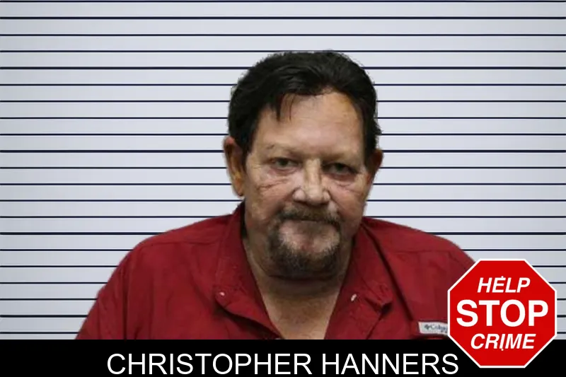 Christopher Hanners mugshot