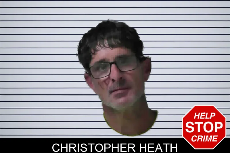 Christopher Heath mugshot