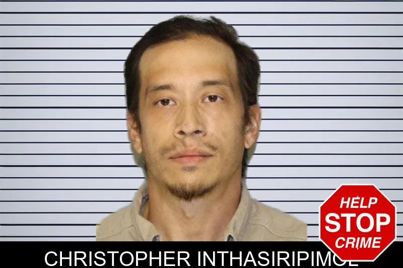 Christopher Inthasiripimol mugshot