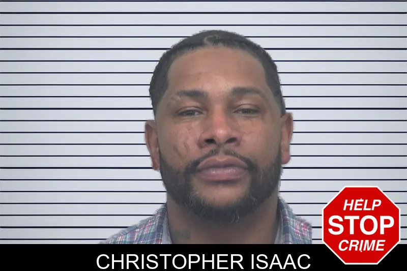 Christopher Isaac mugshot