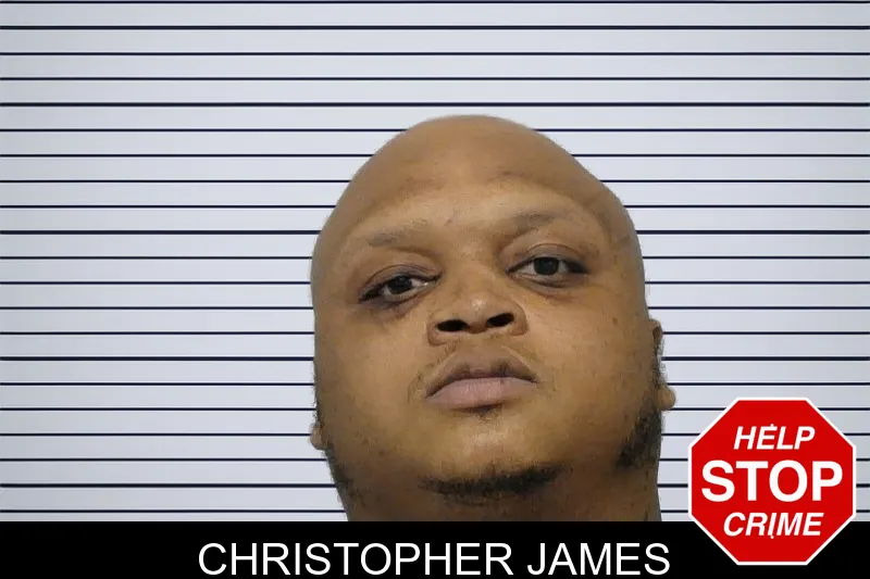Christopher James mugshot