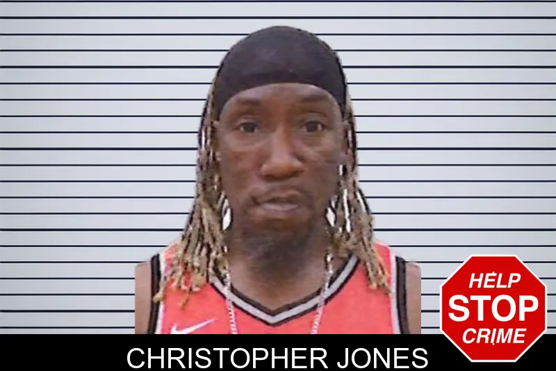 Christopher Jones mugshot