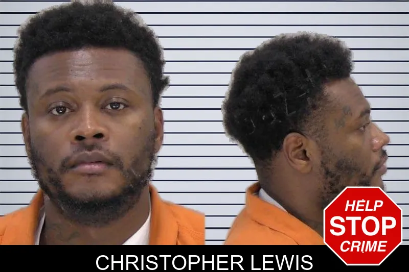 Christopher Lewis mugshot