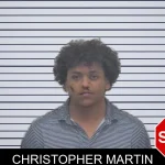Christopher Martin mugshot