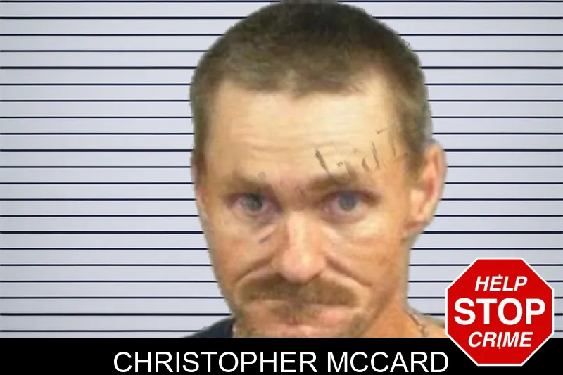 Christopher McCard mugshot