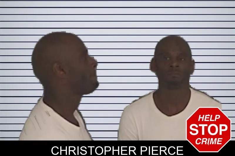 Christopher Pierce mugshot