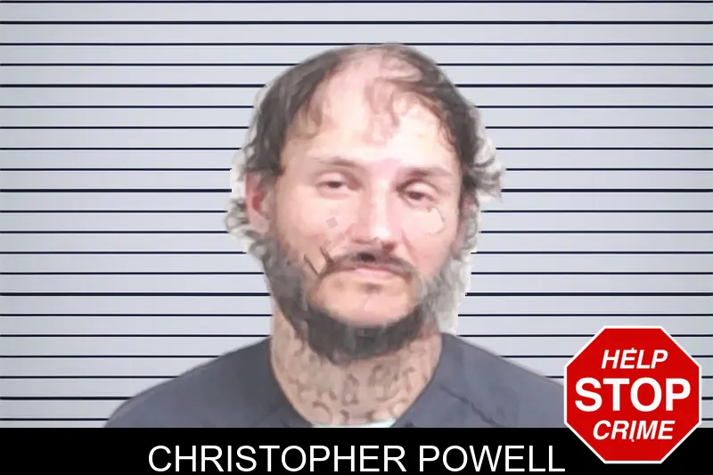 Christopher Powell mugshot
