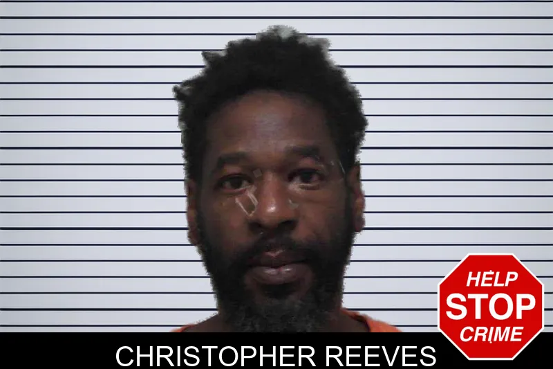 Christopher Reeves mugshot