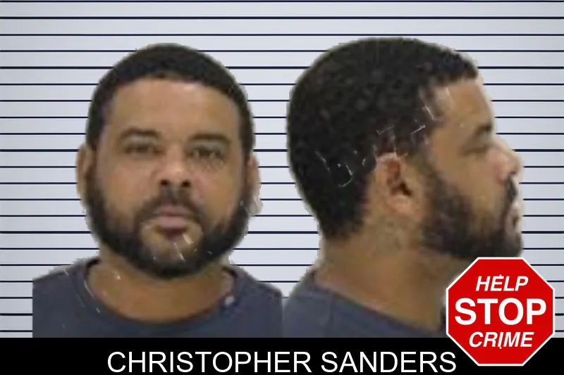 Christopher Sanders mugshot