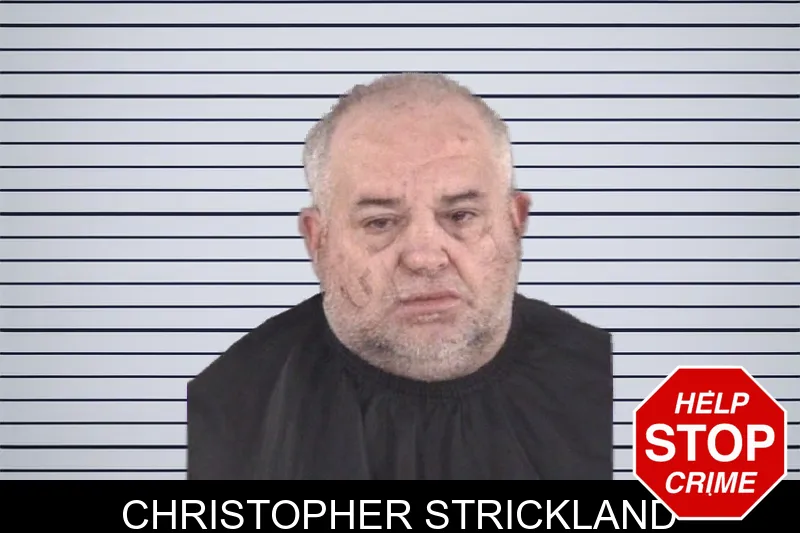Christopher Strickland mugshot