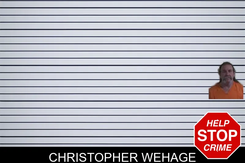 Christopher Wehage mugshot