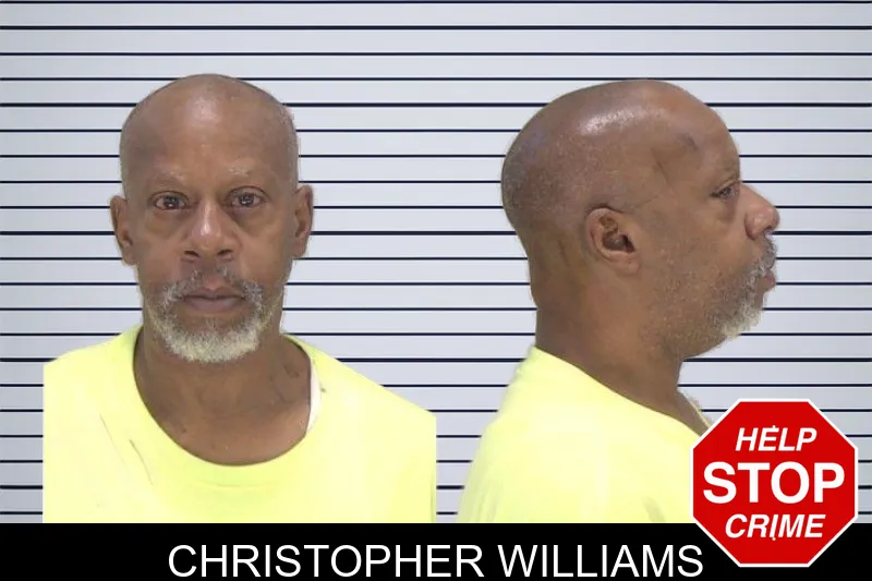 Christopher Williams mugshot
