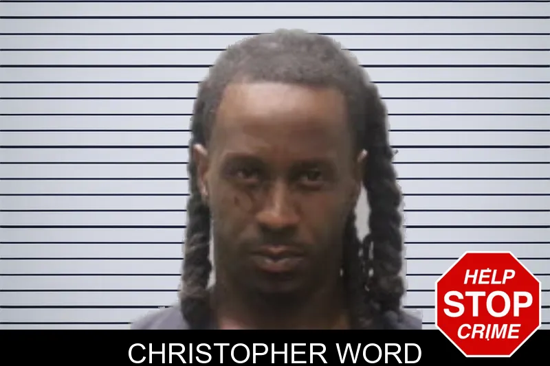 Christopher Word mugshot