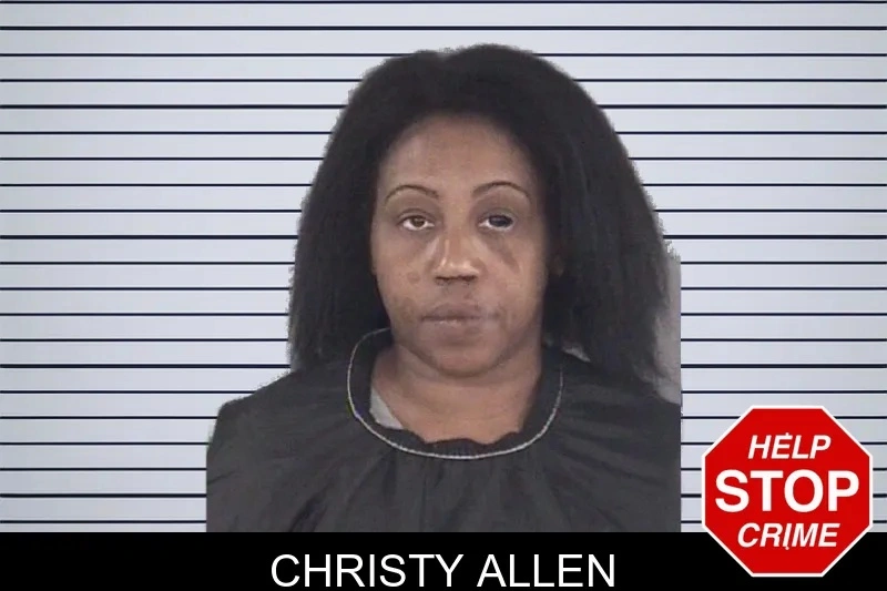 Christy Allen mugshot