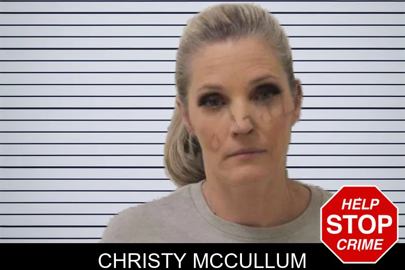 Christy McCullum mugshot