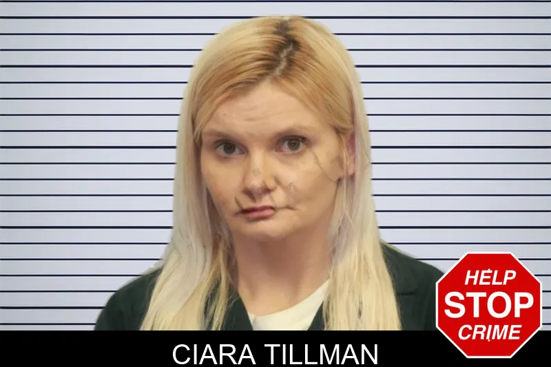 Ciara Tillman mugshot