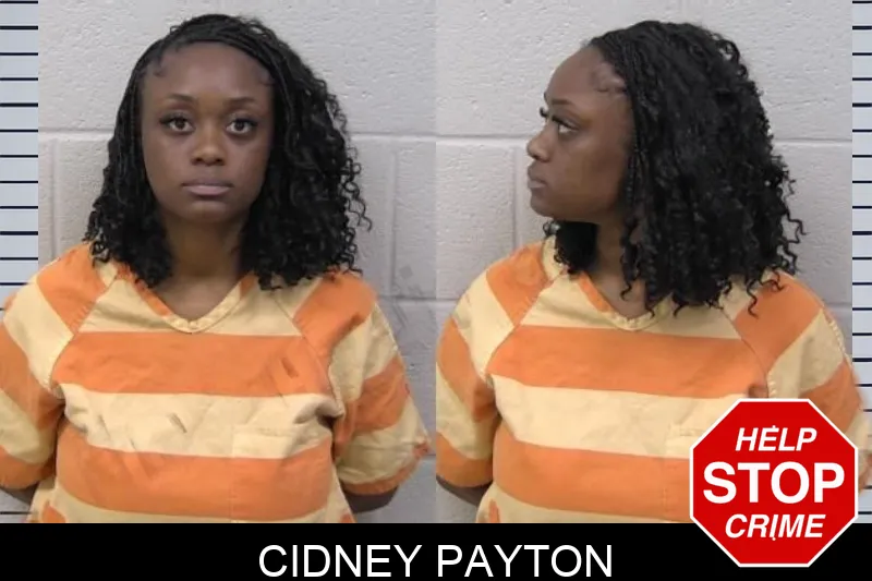 Cidney Payton mugshot