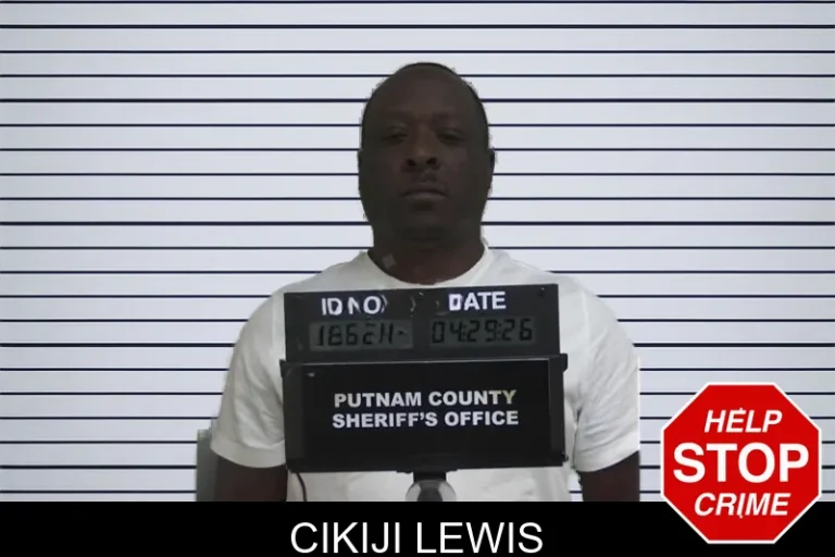 Cikiji Lewis mugshot – Putnam County , Georgia Cikiji Lewis