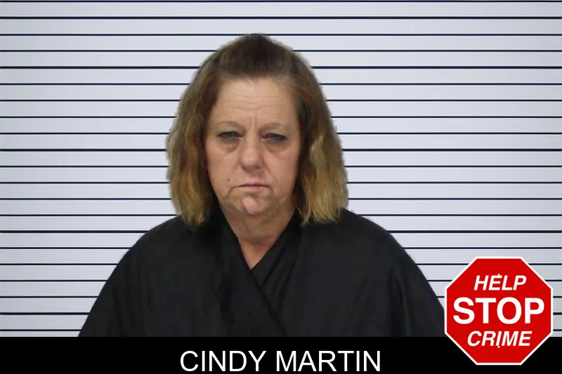 Cindy Martin mugshot