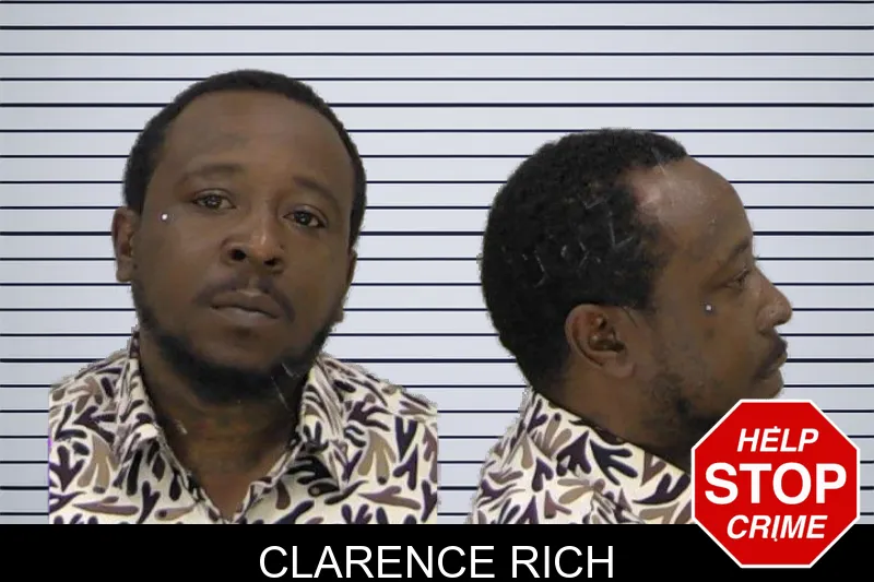 Clarence Rich mugshot
