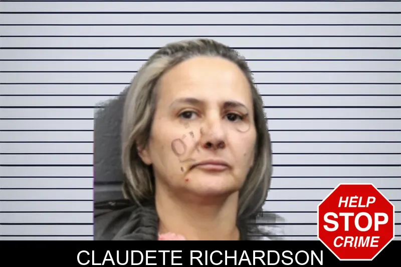 Claudete Richardson mugshot – Forsyth County , Georgia Claudete Richardson mugshot