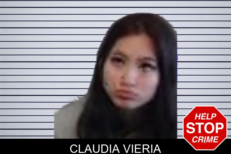 Claudia Vieria mugshot