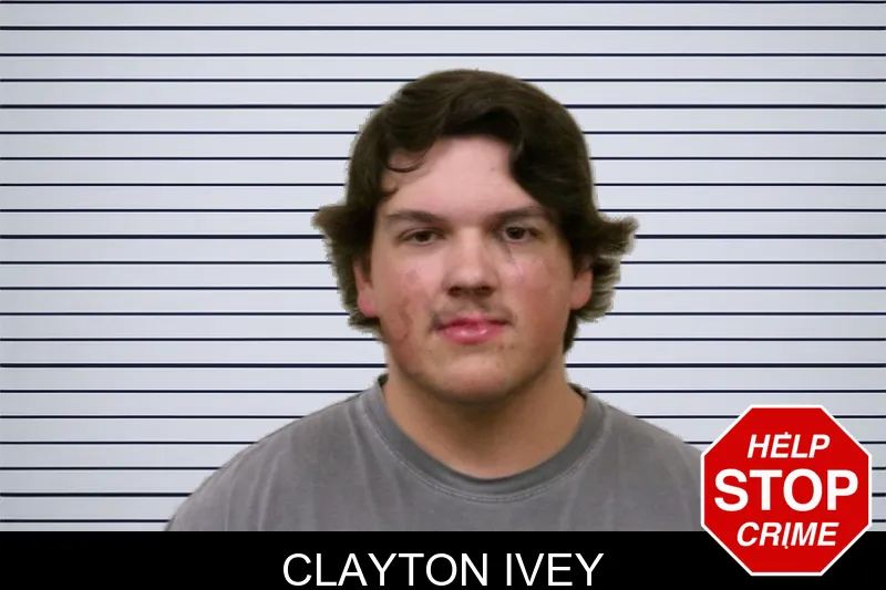 Clayton Ivey mugshot