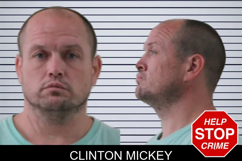 Clinton Mickey mugshot