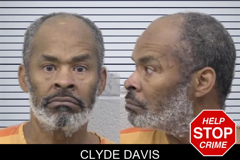 Clyde Davis mugshot