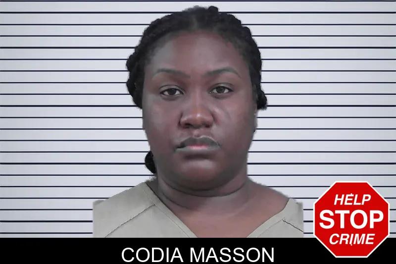 Codia Masson mugshot – Gordon County , Georgia Codia Masson mugshot