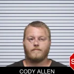 Cody Allen mugshot