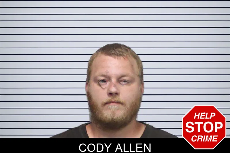 Cody Allen mugshot