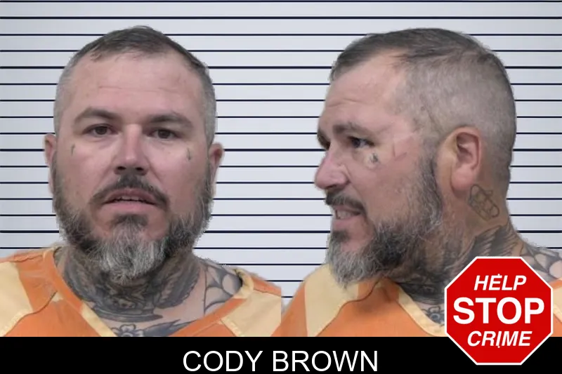 Cody Brown mugshot