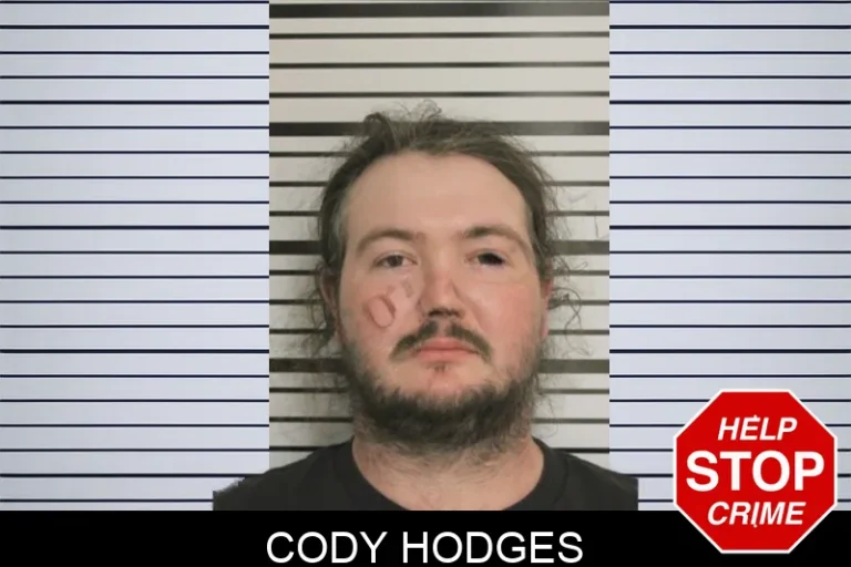 Cody Hodges mugshot – Toombs County , Georgia Cody Hodges
