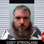 Cody Strickland mugshot