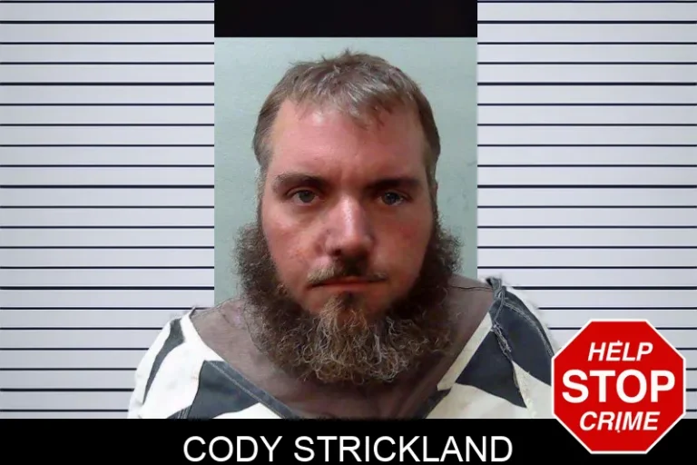 Cody Strickland mugshot – Evans County , Georgia Cody Strickland