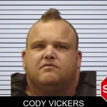Cody Vickers mugshot