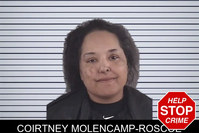 Coirtney Molencamp-Roscoe mugshot