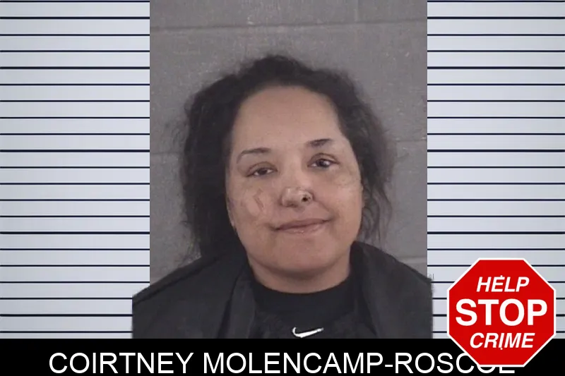 Coirtney Molencamp-Roscoe mugshot – Spalding County , Georgia Coirtney Molencamp-Roscoe mugshot