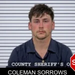 Coleman Sorrows mugshot