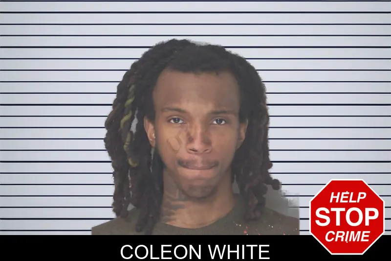 Coleon White mugshot