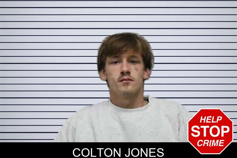 Colton Jones mugshot