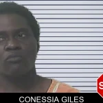 Conessia Giles mugshot