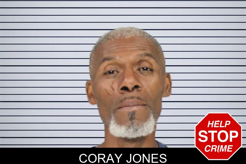 Coray Jones mugshot