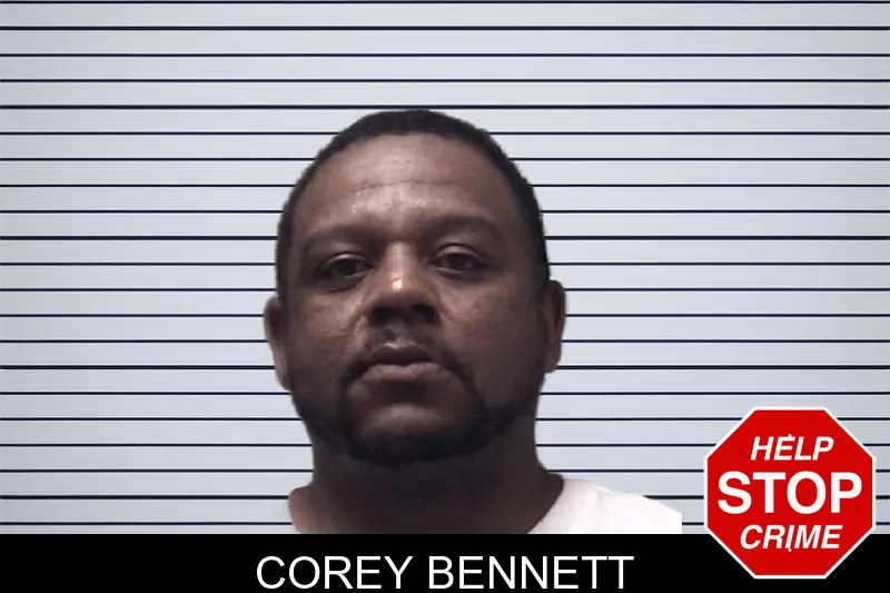 Corey Bennett mugshot