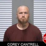 Corey Cantrell mugshot