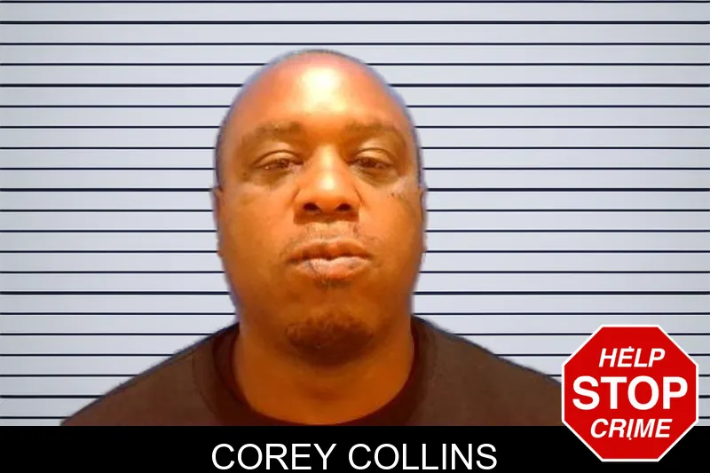 Corey Collins mugshot